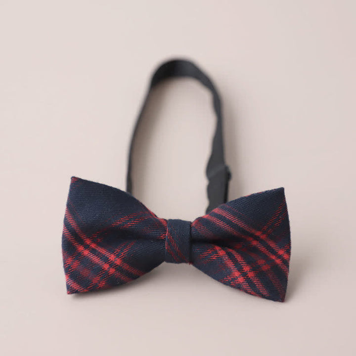 Men's Casual Formal Party Retro Plaid Bow Tie - Style #10 - image 12