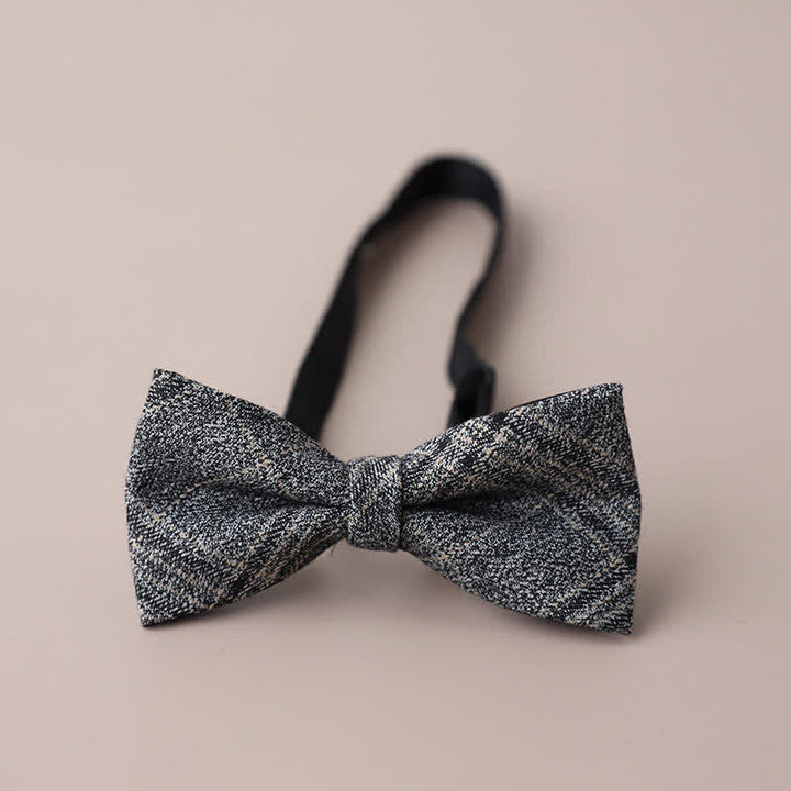 Men's Casual Formal Party Retro Plaid Bow Tie - Style #7 - image 9