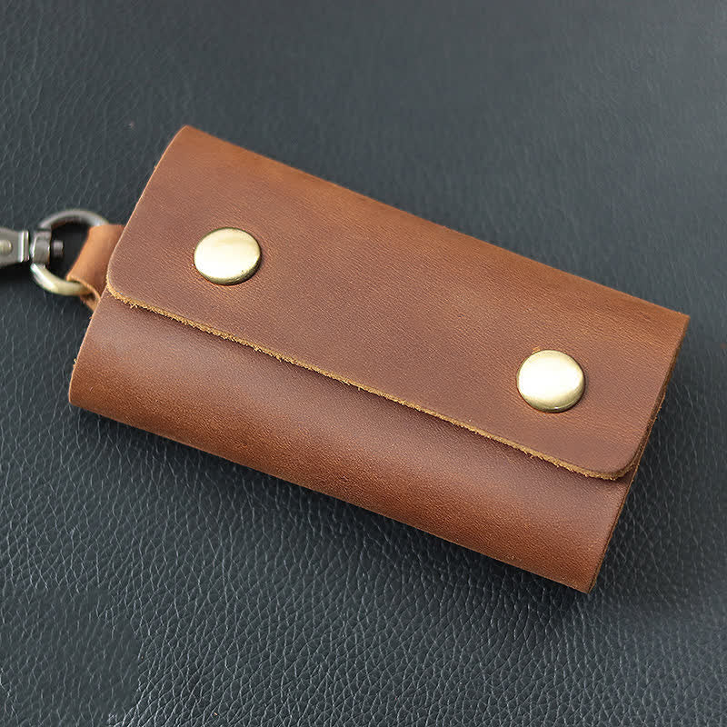 Versatile Belt Key Holder Leather Car Key Case - image 5
