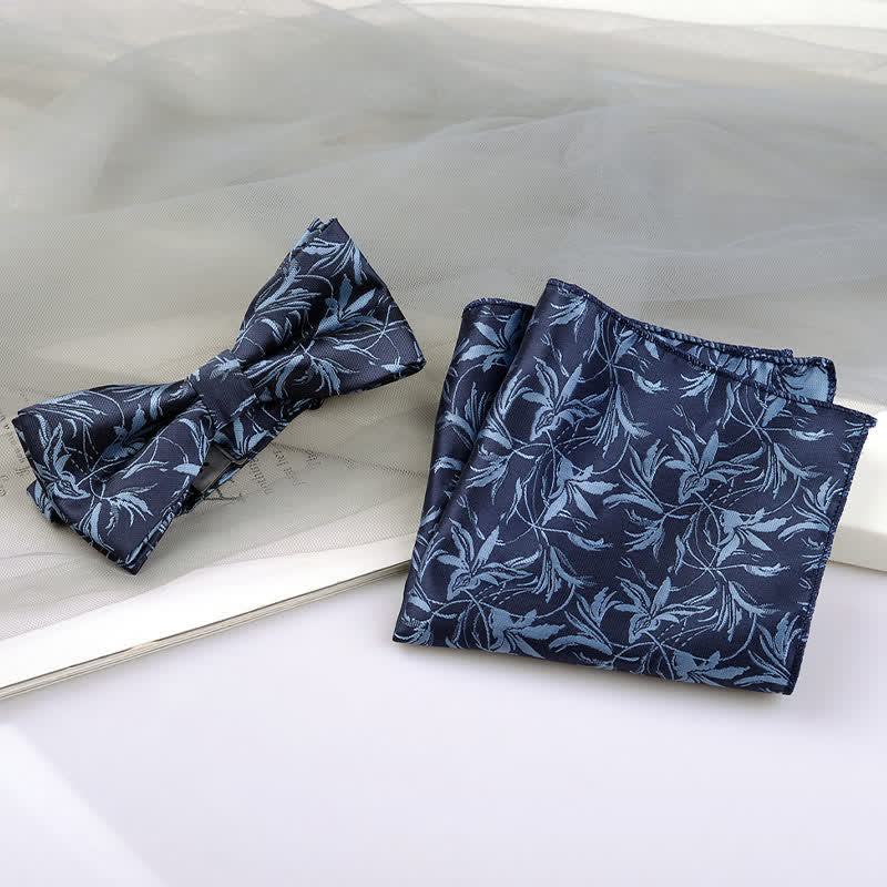 5Pcs Men's Orchids Pttern Gentleman Bow Ties Gift Box - image 13