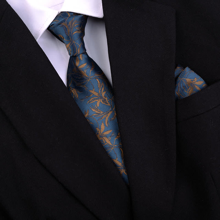 5Pcs Men's Orchids Pttern Gentleman Bow Ties Gift Box - image 1