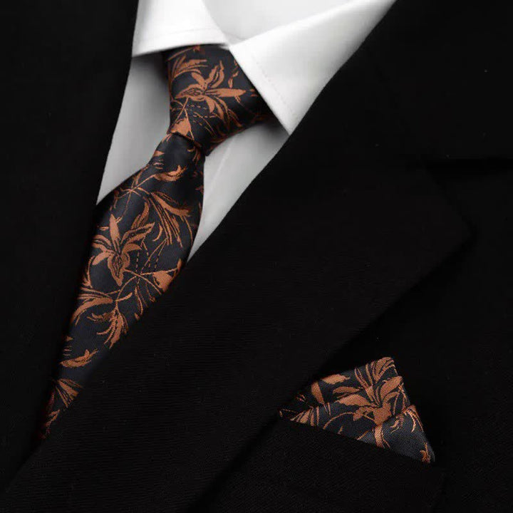 5Pcs Men's Orchids Pttern Gentleman Bow Ties Gift Box - image 19