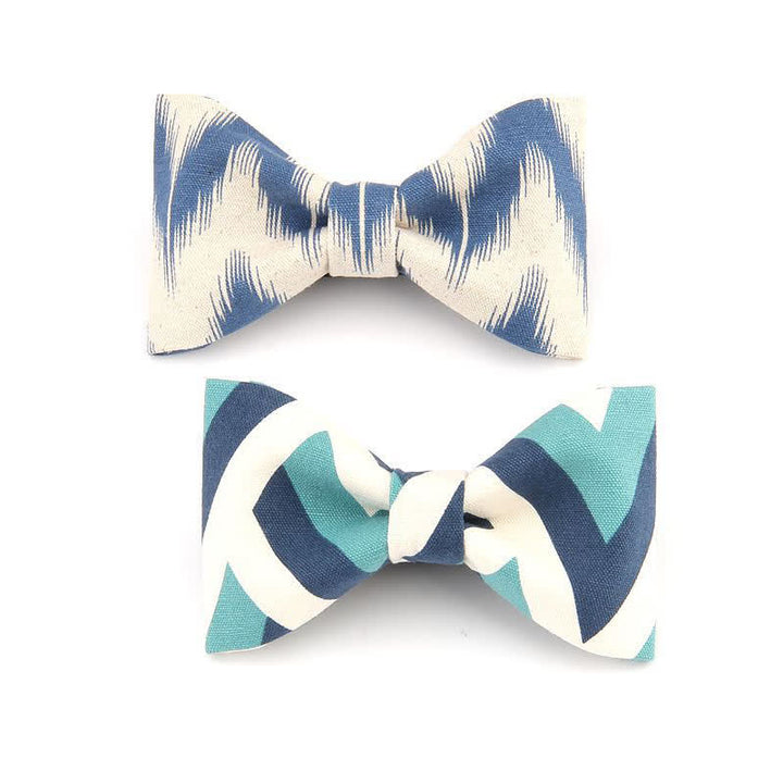 Men's Modern Dazzling Printed Cotton Bow Tie - image 0