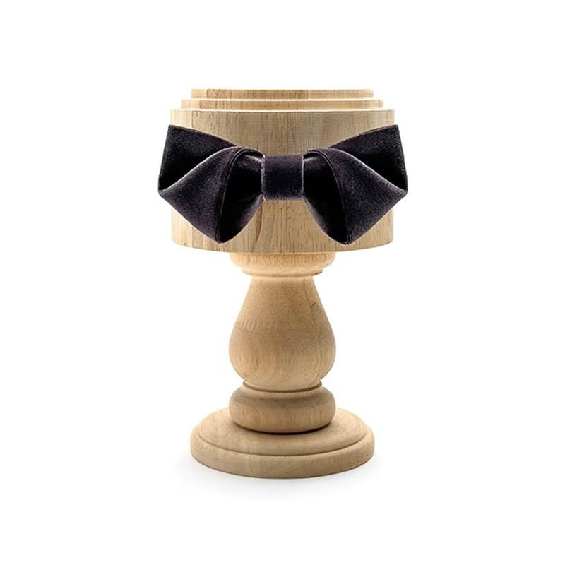 Men's Black Night Series Solid Color Velvet Bow Tie - Dark Purple - image 7