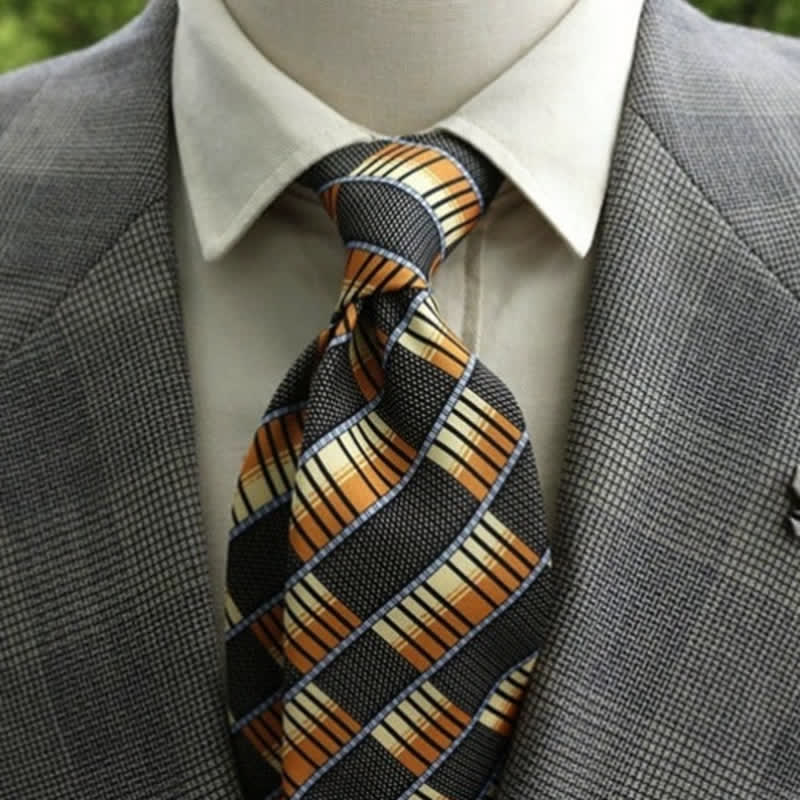 Men's Fantastic Flower Pattern Boho Necktie - Style #2 - image 3