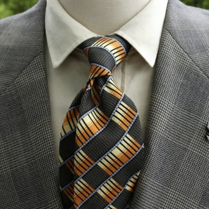 Men's Fantastic Flower Pattern Boho Necktie - Style #2 - image 3