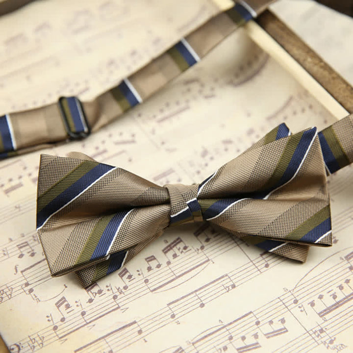 Men's Classy Double-Layered Wedding Business Bow Tie - Style #4 - image 5