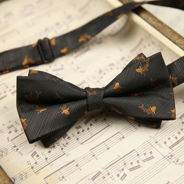 Men's Classy Double-Layered Wedding Business Bow Tie - Style #1 - image 1