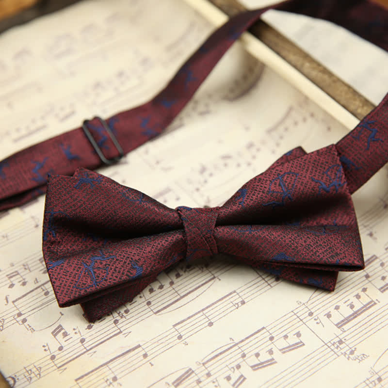 Men's Retro Double Layers Casual Party Decor Bow Tie - Style #3 - image 4