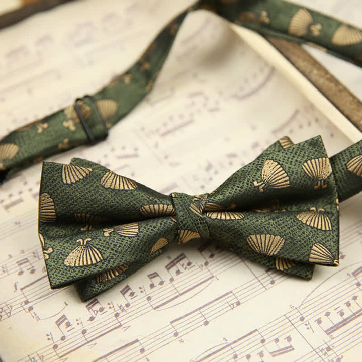Men's Retro Double Layers Casual Party Decor Bow Tie - Style #5 - image 6