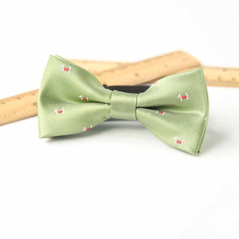 Kid's Cute Printed Double-Layered Stylish Fun Bow Tie - Style #4 - image 6