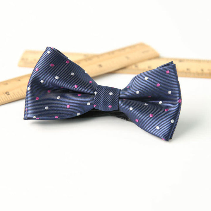 Kid's Cute Printed Double-Layered Stylish Fun Bow Tie - Style #5 - image 7