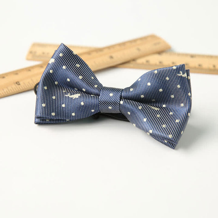 Kid's Cute Printed Double-Layered Stylish Fun Bow Tie - Style #11 - image 13