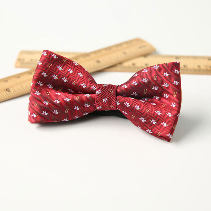 Kid's Cute Printed Double-Layered Stylish Fun Bow Tie - Style #12 - image 14