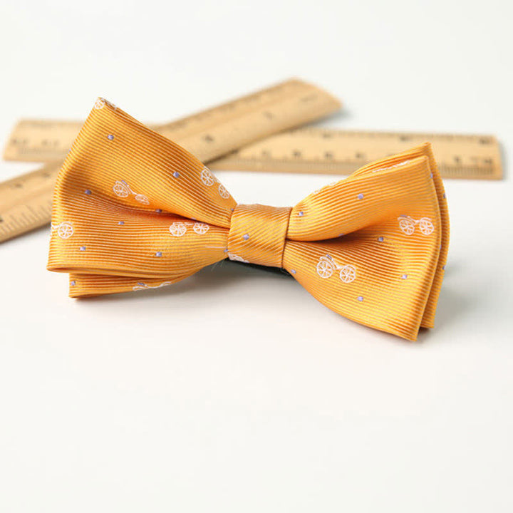 Kid's Cute Printed Double-Layered Stylish Fun Bow Tie - Style #14 - image 16