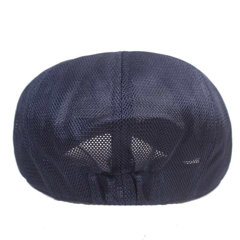 Breathable Mesh Cabbie Summer Beret Hat - image 3
