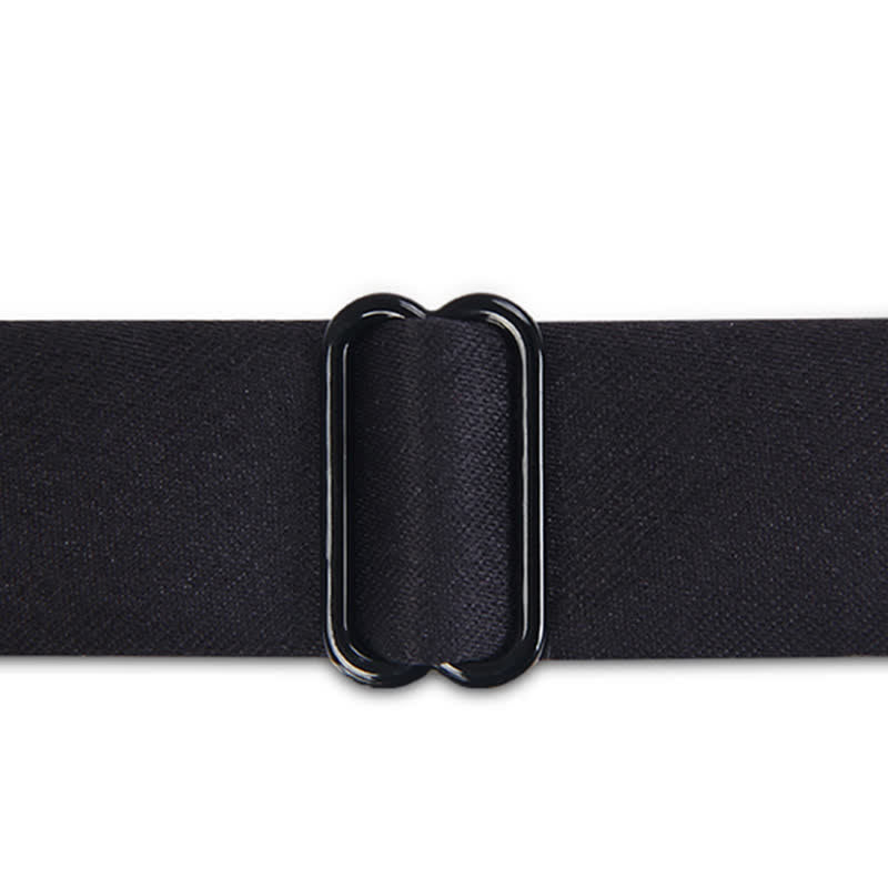 Men's Stylish Paisley Double Layers Pionted Bow Tie - image 7
