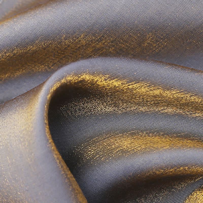 Men's Shining Gray Unique Folded Shape Bow Tie - image 4