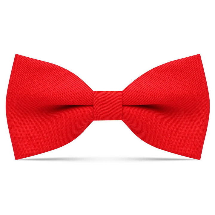 Kid's Interesting Cartoon Animal Motifs Bow Tie - Red Twilled - image 19