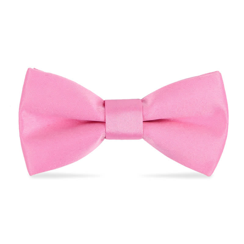 Kid's Naughty Teddy Bear Twilled Bow Tie - Pink - image 11