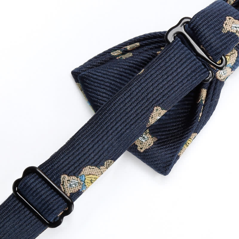 Kid's Naughty Teddy Bear Twilled Bow Tie - image 4