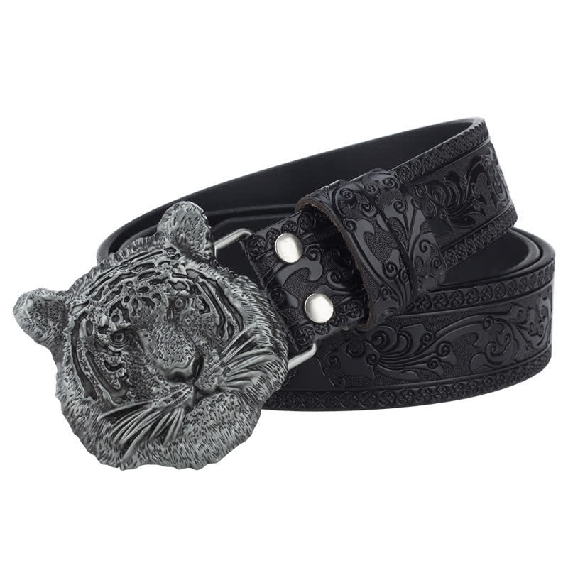 Toger Head Jeans Decorative Western Leather Belt - image 1