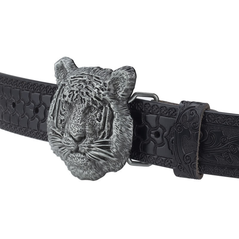 Toger Head Jeans Decorative Western Leather Belt - image 4