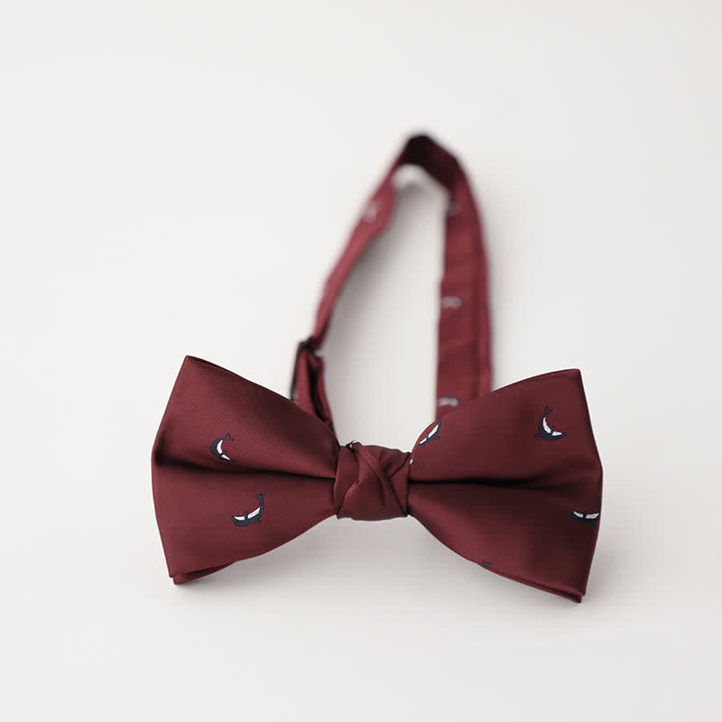 Men's Gradient Pattern Vintage Style Business Bow Tie - Style #9 - image 14