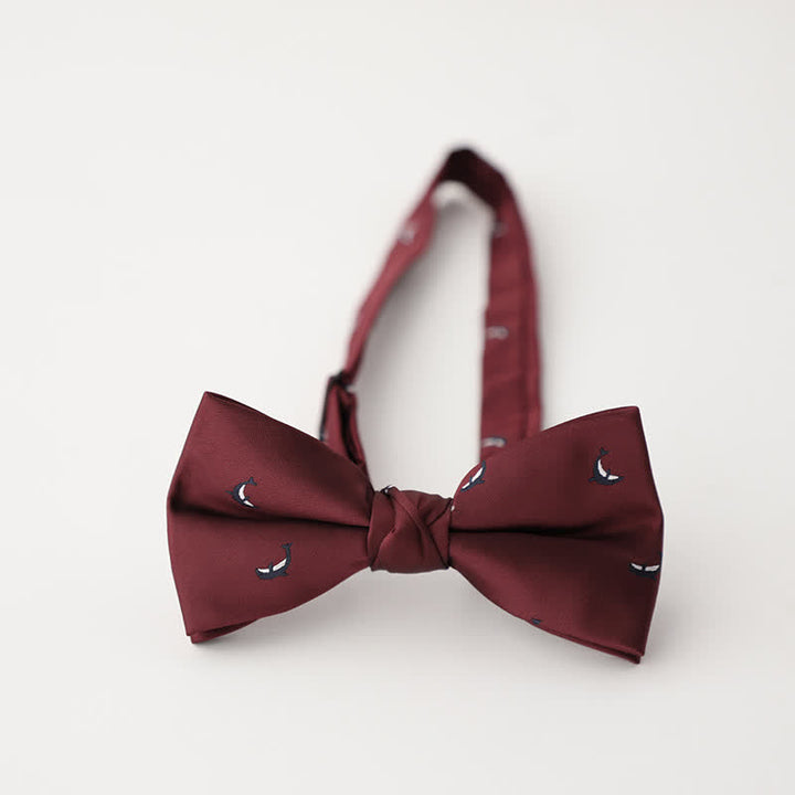 Men's Gradient Pattern Vintage Style Business Bow Tie - Style #9 - image 14