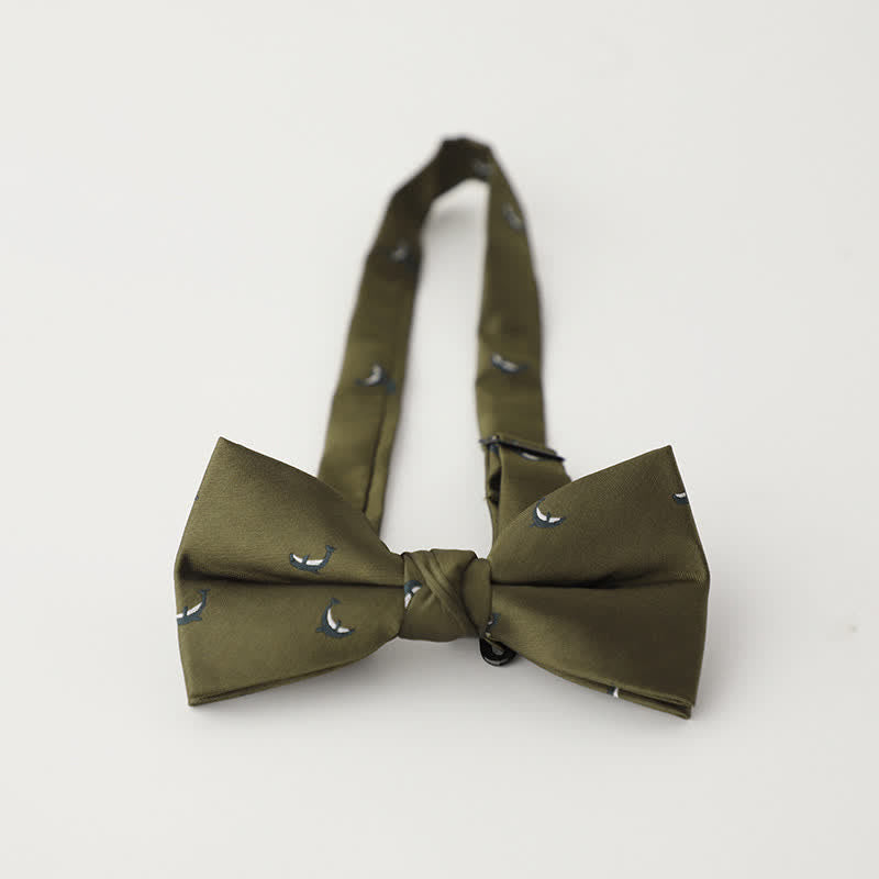 Men's Gradient Pattern Vintage Style Business Bow Tie - Style #8 - image 13