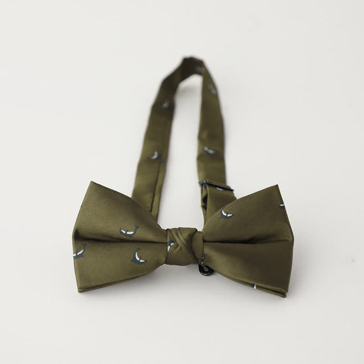 Men's Gradient Pattern Vintage Style Business Bow Tie - Style #8 - image 13
