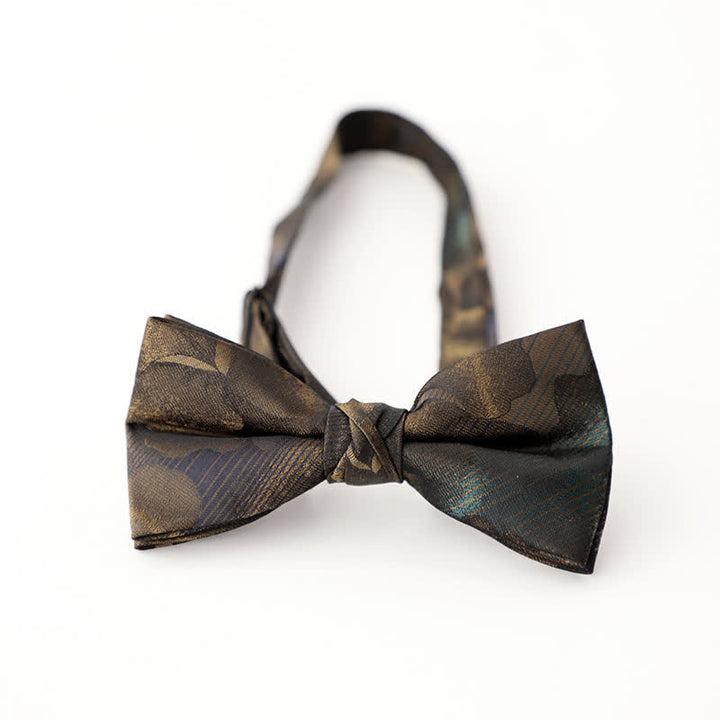 Men's Gradient Pattern Vintage Style Business Bow Tie - Style #1 - image 2