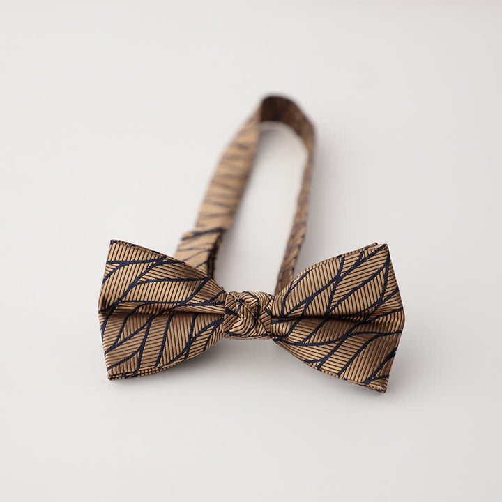 Men's Gradient Pattern Vintage Style Business Bow Tie - Style #12 - image 17