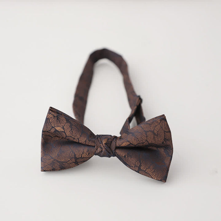 Men's Gradient Pattern Vintage Style Business Bow Tie - Style #19 - image 24