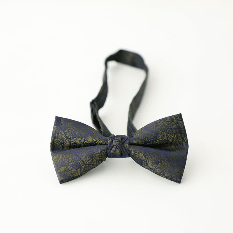 Men's Gradient Pattern Vintage Style Business Bow Tie - Style #20 - image 25