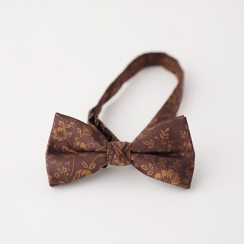 Men's Gradient Pattern Vintage Style Business Bow Tie - Style #15 - image 20