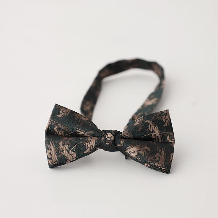 Men's Gradient Pattern Vintage Style Business Bow Tie - Style #3 - image 8