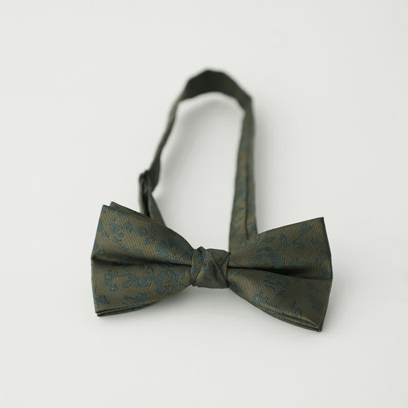Men's Gradient Pattern Vintage Style Business Bow Tie - Style #14 - image 19