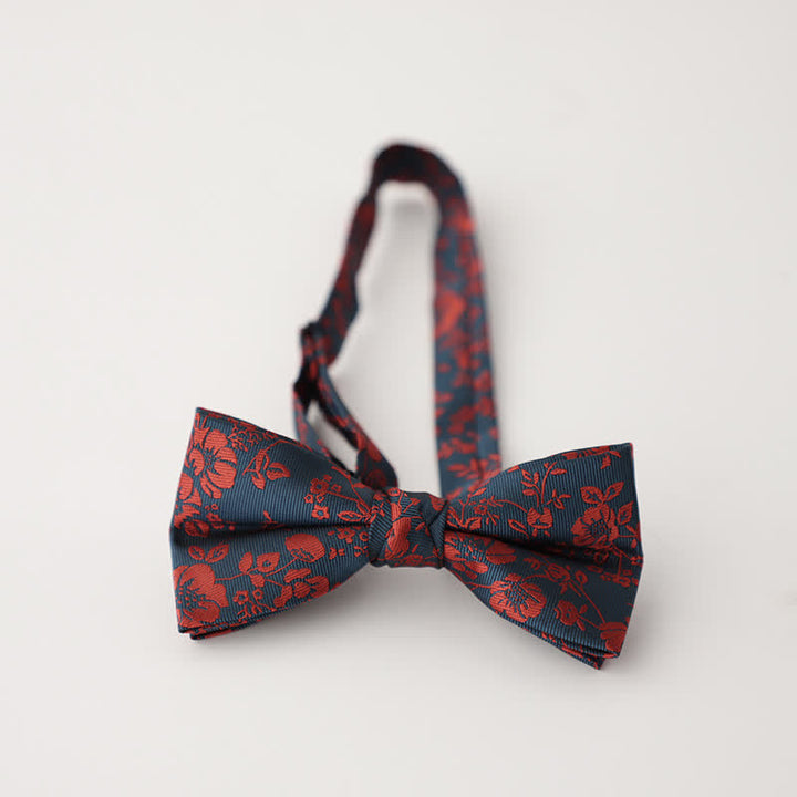 Men's Gradient Pattern Vintage Style Business Bow Tie - Style #13 - image 18