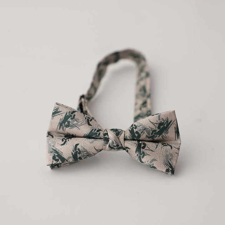 Men's Gradient Pattern Vintage Style Business Bow Tie - Style #4 - image 9