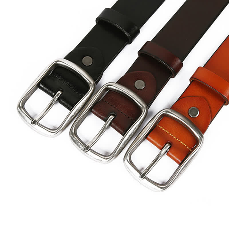 Assorted Round Rivets Decoration Punk Studded Leather Belt - image 2
