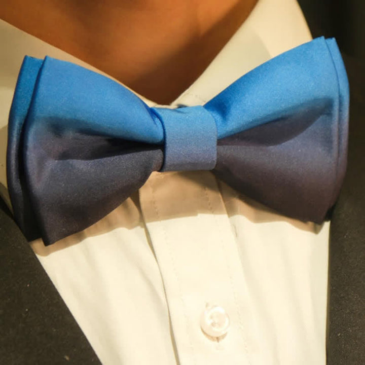 Men's Dreamy Gradient Color Bow Tie - image 2