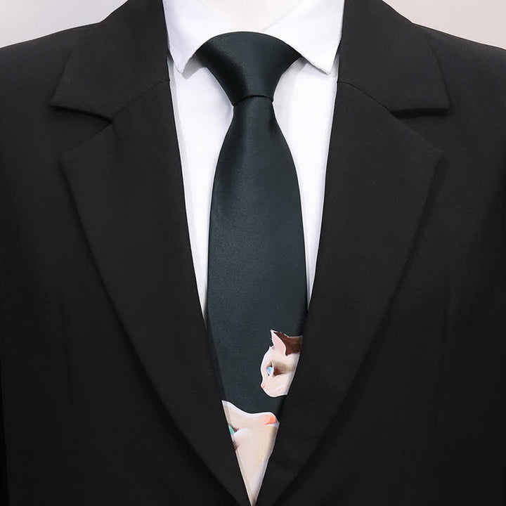 Men's Fun Animal Print Business Slim Necktie - image 0