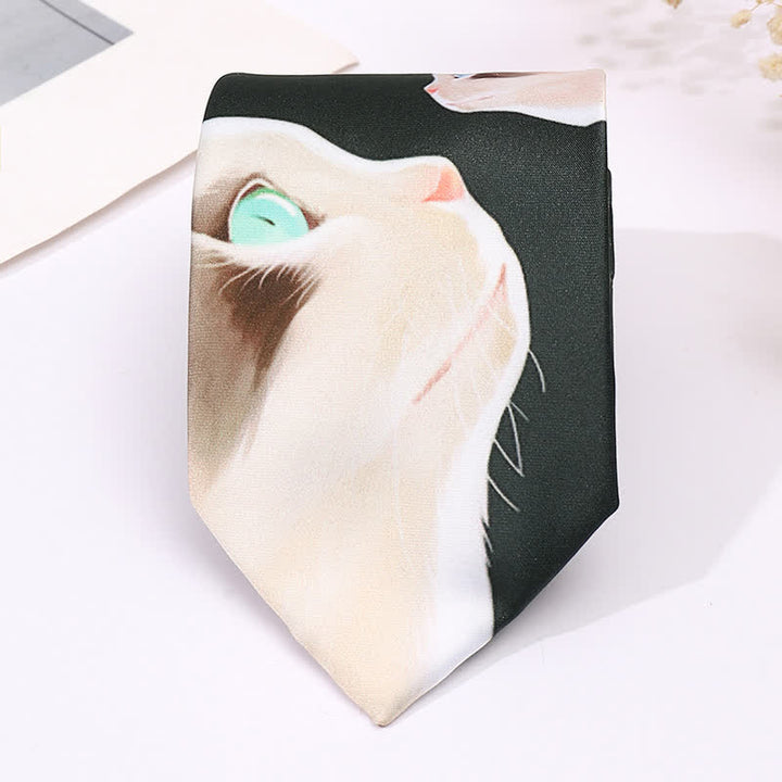 Men's Fun Animal Print Business Slim Necktie - image 2