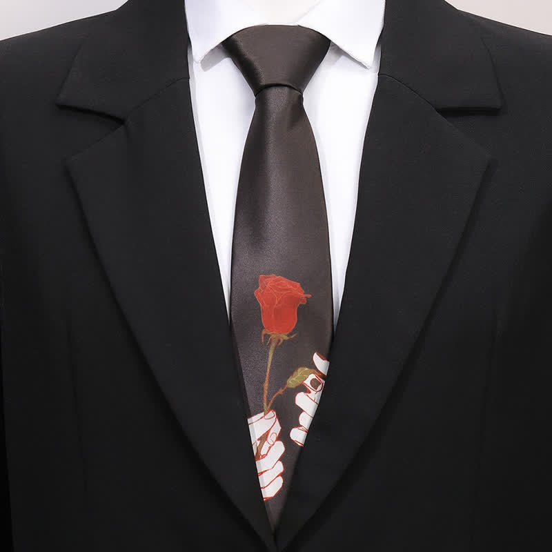 Men's Fun Animal Print Business Slim Necktie - image 10