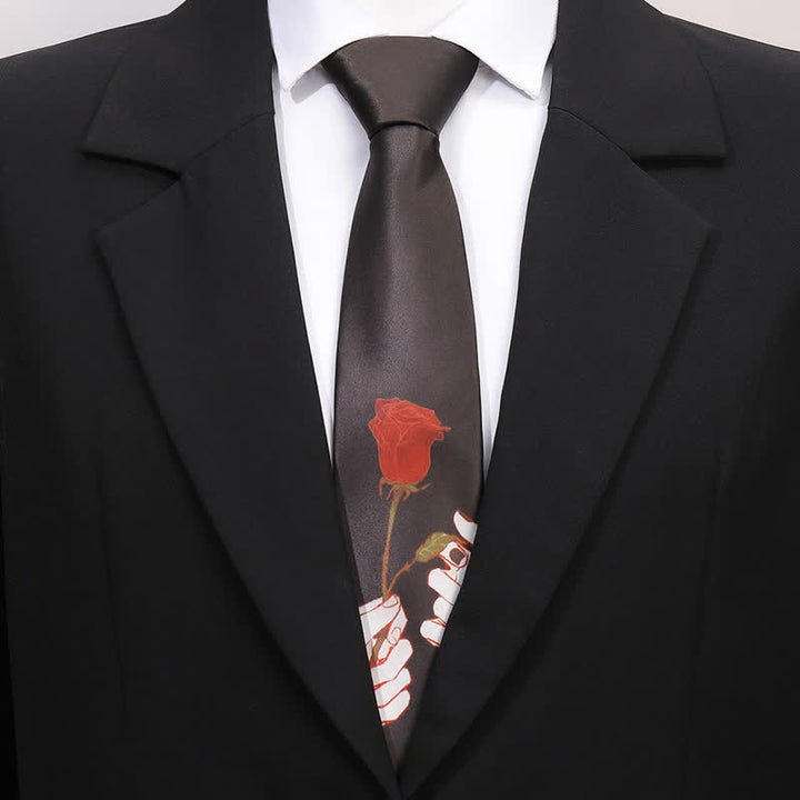Men's Fun Animal Print Business Slim Necktie - image 10