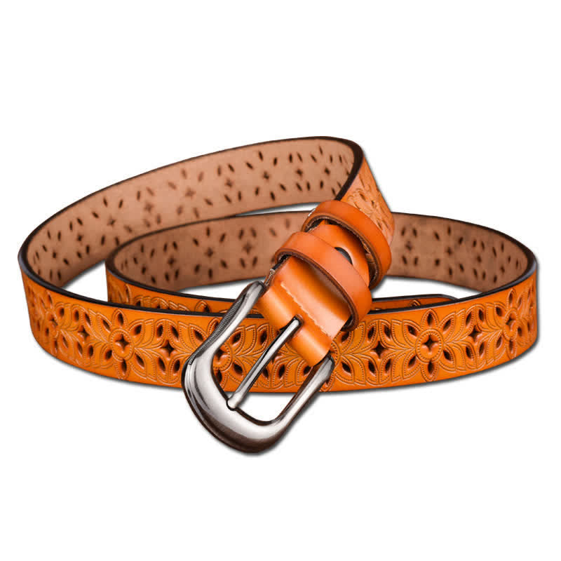Women's Exquisite Fashion Accessory Hollow Out Leather Belt - image 10