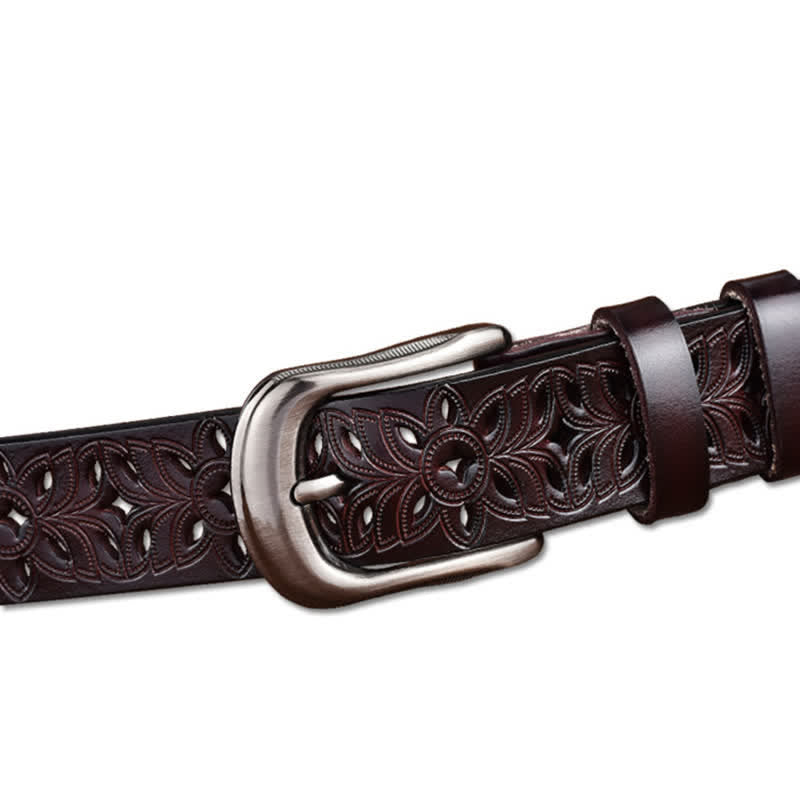 Women's Exquisite Fashion Accessory Hollow Out Leather Belt - image 7