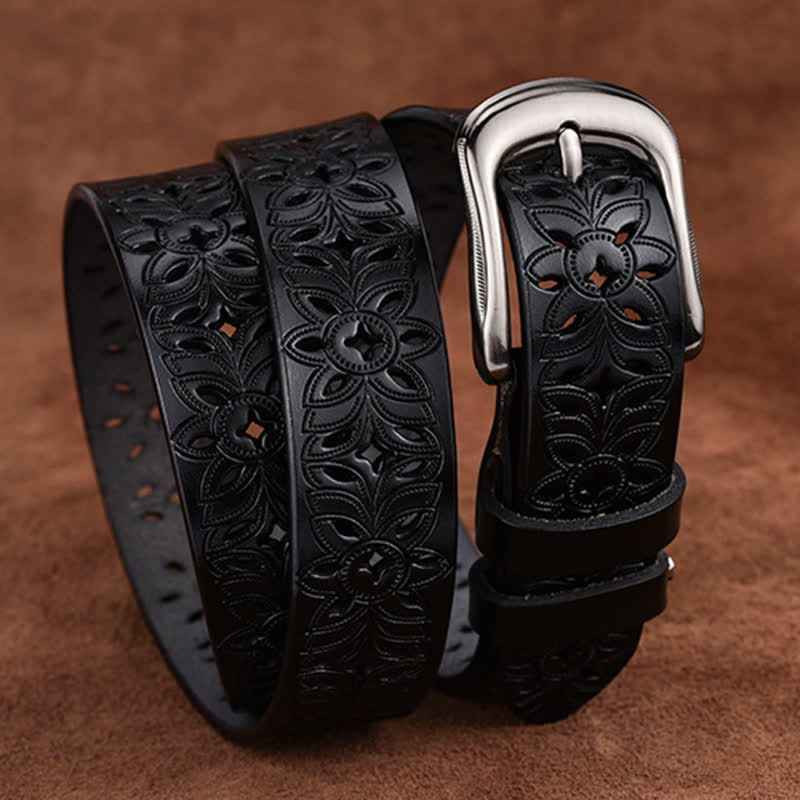 Women's Exquisite Fashion Accessory Hollow Out Leather Belt - image 12