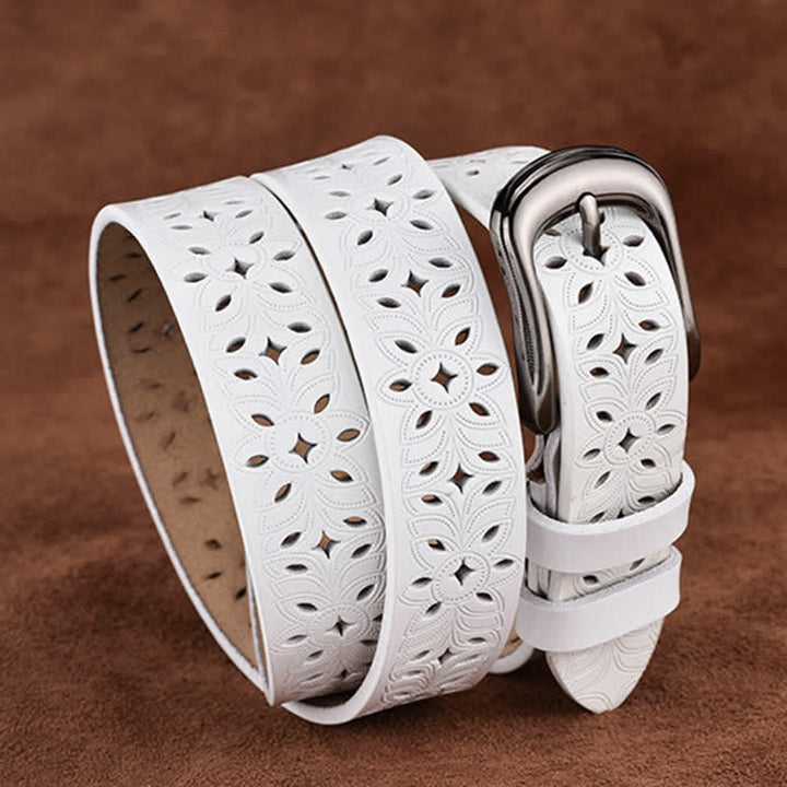 Women's Exquisite Fashion Accessory Hollow Out Leather Belt - image 16
